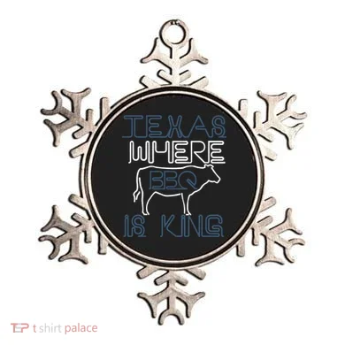 Texas Where Bbq Is King Ornament