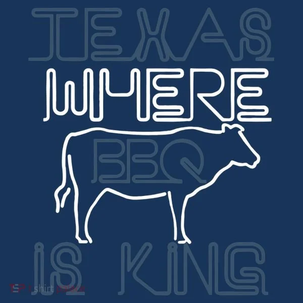 Texas Where Bbq Is King Doggie Tank