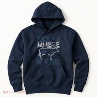 Texas Where Bbq Is King Hoodie thumb 0