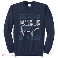 Texas Where Bbq Is King Sweatshirt thumb 0