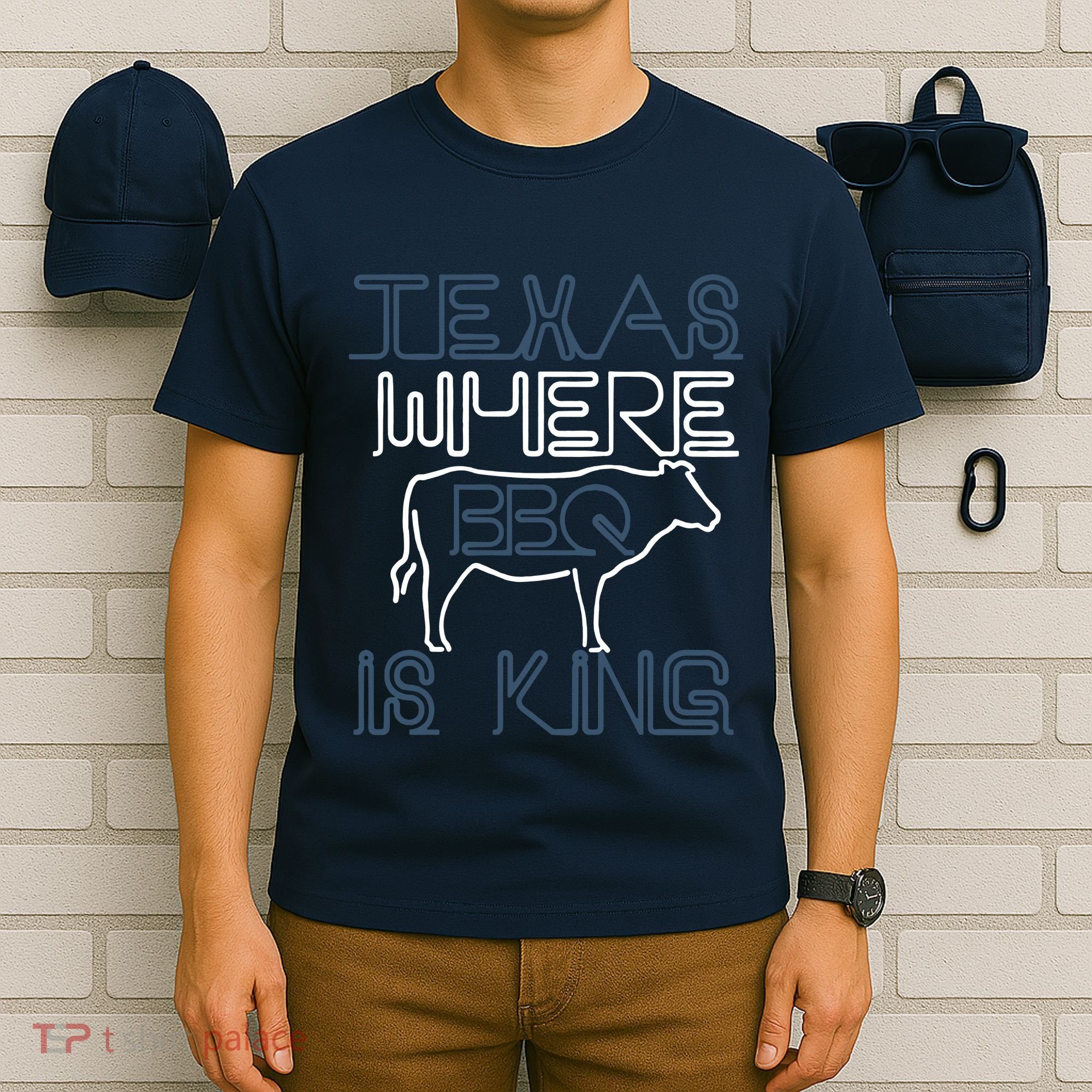 Texas Where Bbq Is King T-Shirt