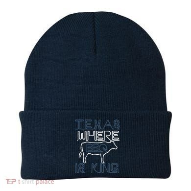 Texas Where Bbq Is King Beanie