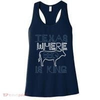 Texas Where Bbq Is King Women's Tank Top thumb 0