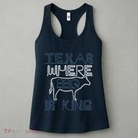 Texas Where Bbq Is King Women's Tank Top thumb 3