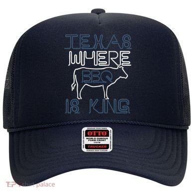 Texas Where Bbq Is King Hat