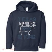Texas Where Bbq Is King Toddler Hoodie thumb 0