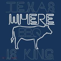 Texas Where Bbq Is King Tank Top thumb 6