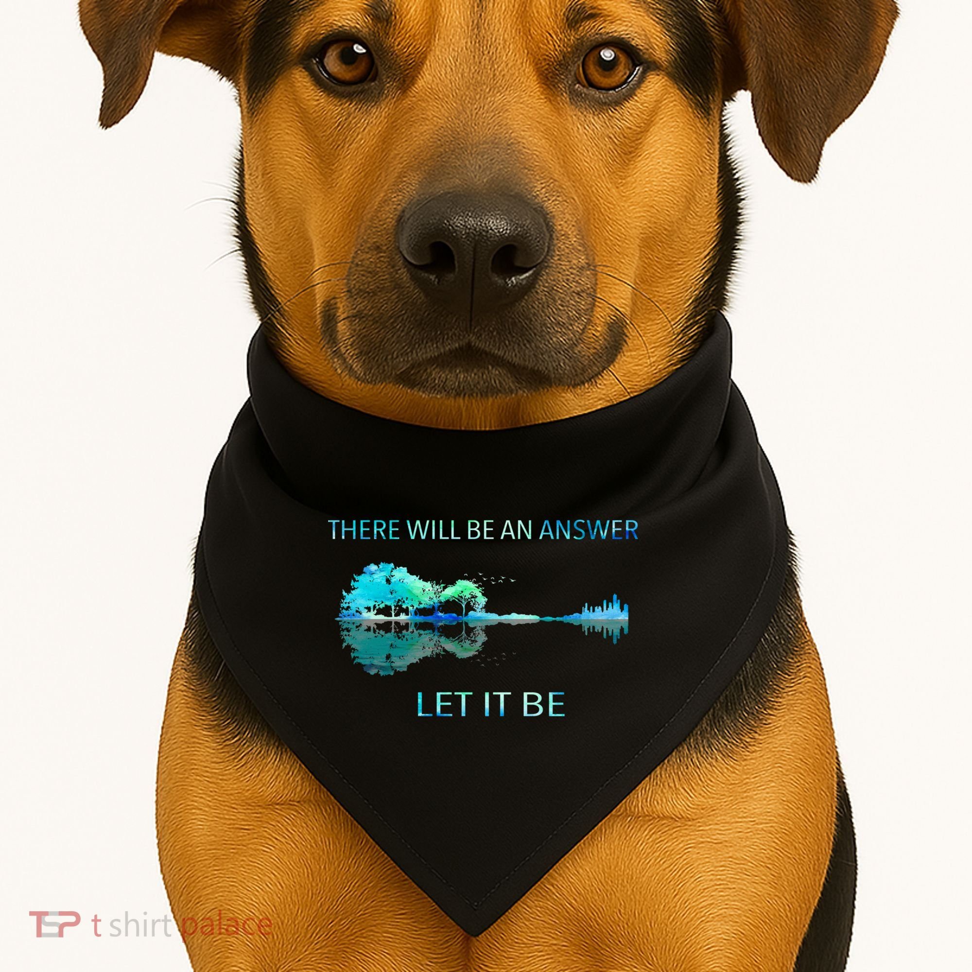 There Will Be An Answer Let It Be USA-Made Doggie Bandana