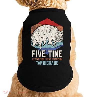 Tardigrade Water Bear Extinction Event Champion Print Doggie Tank