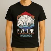 Tardigrade Water Bear Extinction Event Champion Print T-Shirt thumb 3