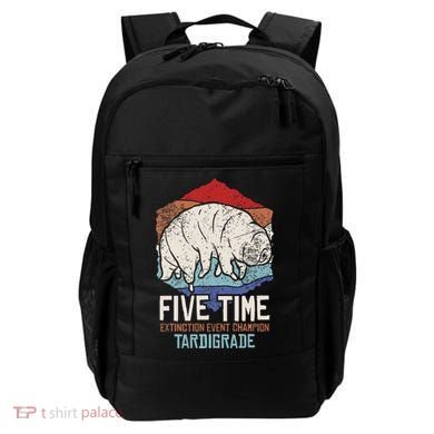 Tardigrade Water Bear Extinction Event Champion Print Backpack