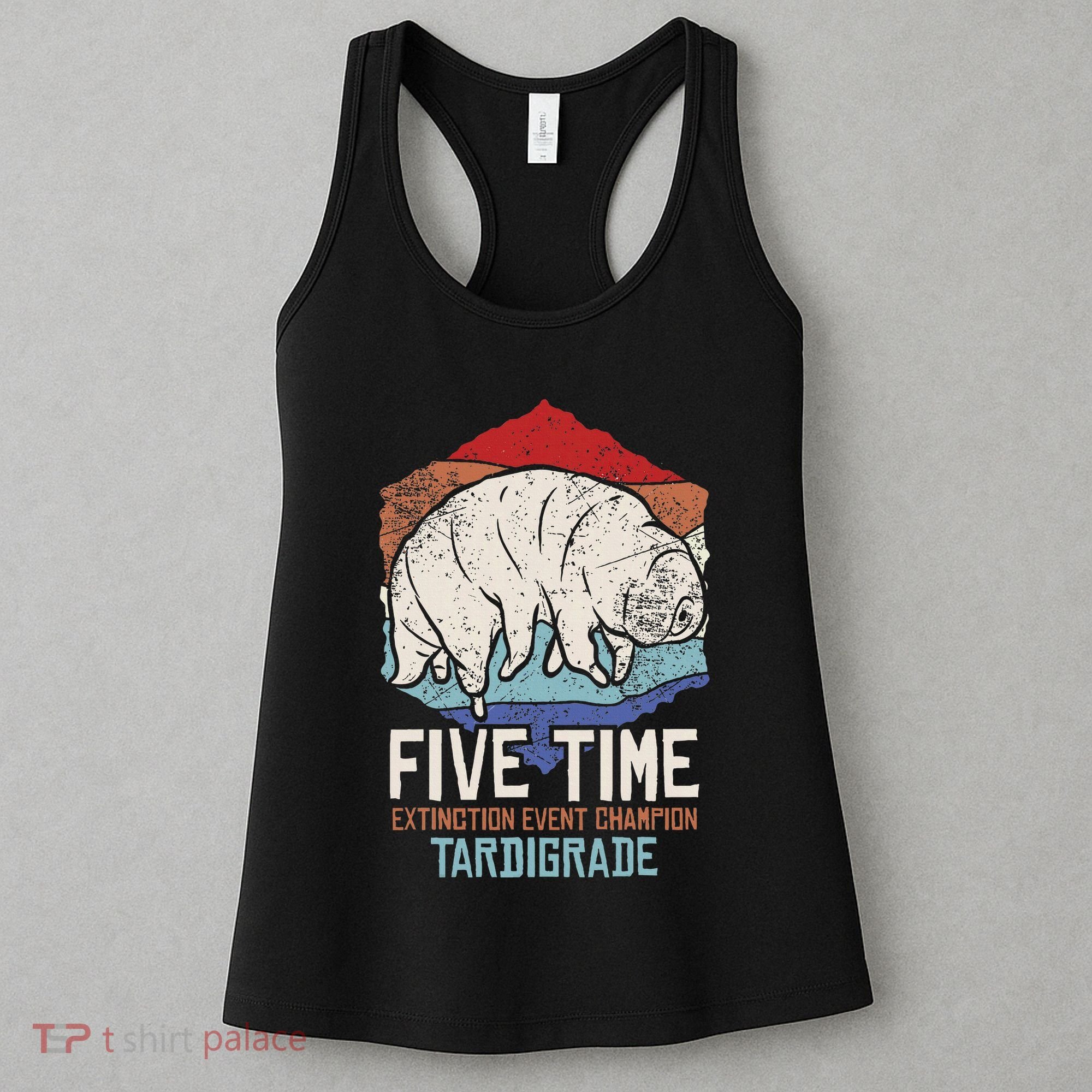 Tardigrade Water Bear Extinction Event Champion Print Women's Tank Top