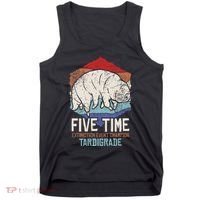 Tardigrade Water Bear Extinction Event Champion Print Tank Top thumb 0