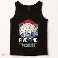 Tardigrade Water Bear Extinction Event Champion Print Tank Top thumb 2