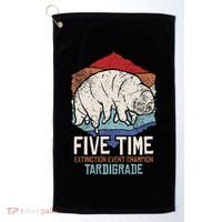 Tardigrade Water Bear Extinction Event Champion Print Golf Towel thumb 0