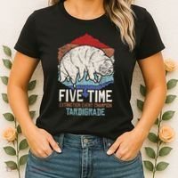 Tardigrade Water Bear Extinction Event Champion Print Women's T-Shirt thumb 2