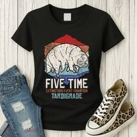 Tardigrade Water Bear Extinction Event Champion Print Women's T-Shirt thumb 3