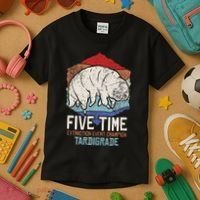 Tardigrade Water Bear Extinction Event Champion Print Kids T-Shirt thumb 3