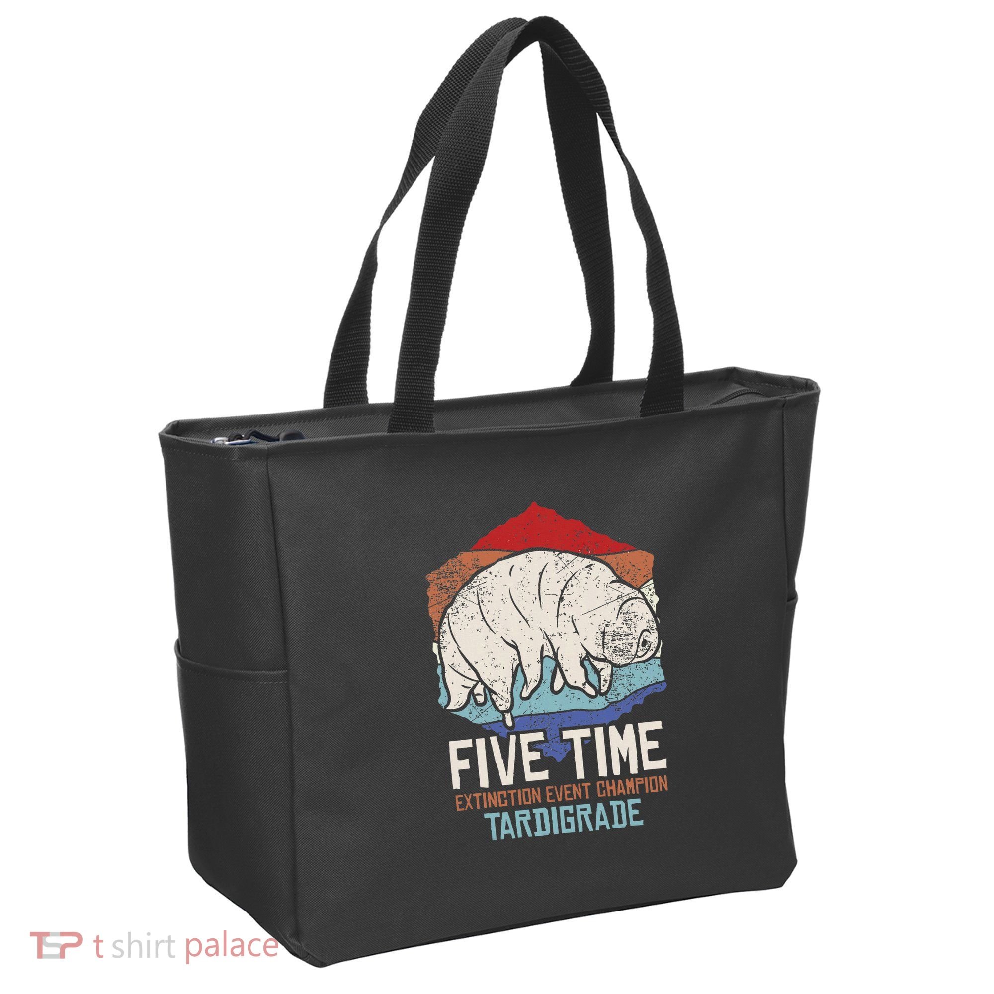 Tardigrade Water Bear Extinction Event Champion Print Tote Bag