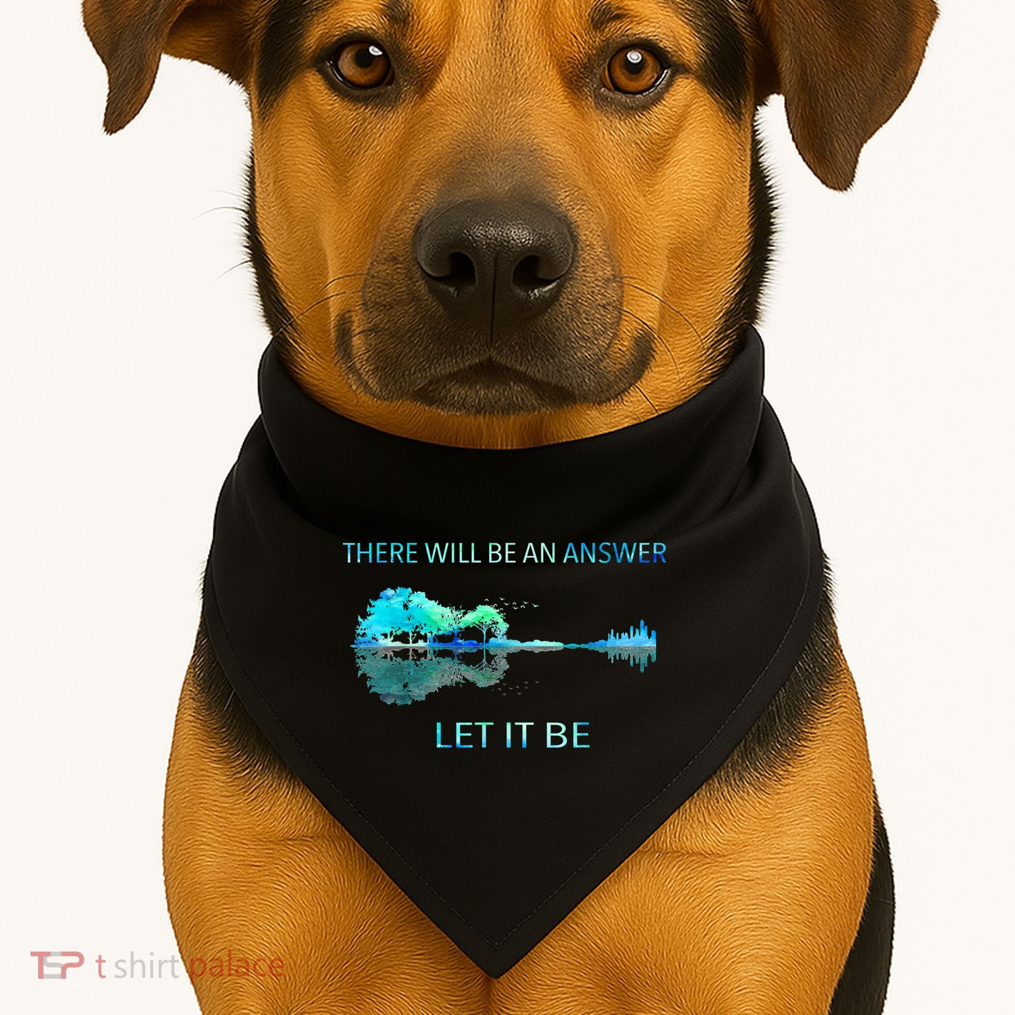 There Will Be An Answer Let It Be USA-Made Doggie Bandana