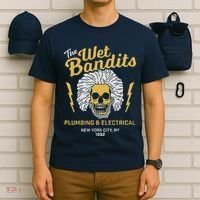 The Wet Bandits Funny Movie T-Shirt thumb 6