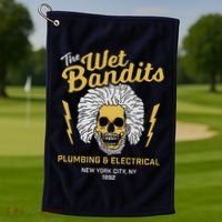 The Wet Bandits Funny Movie Golf Towel thumb 1