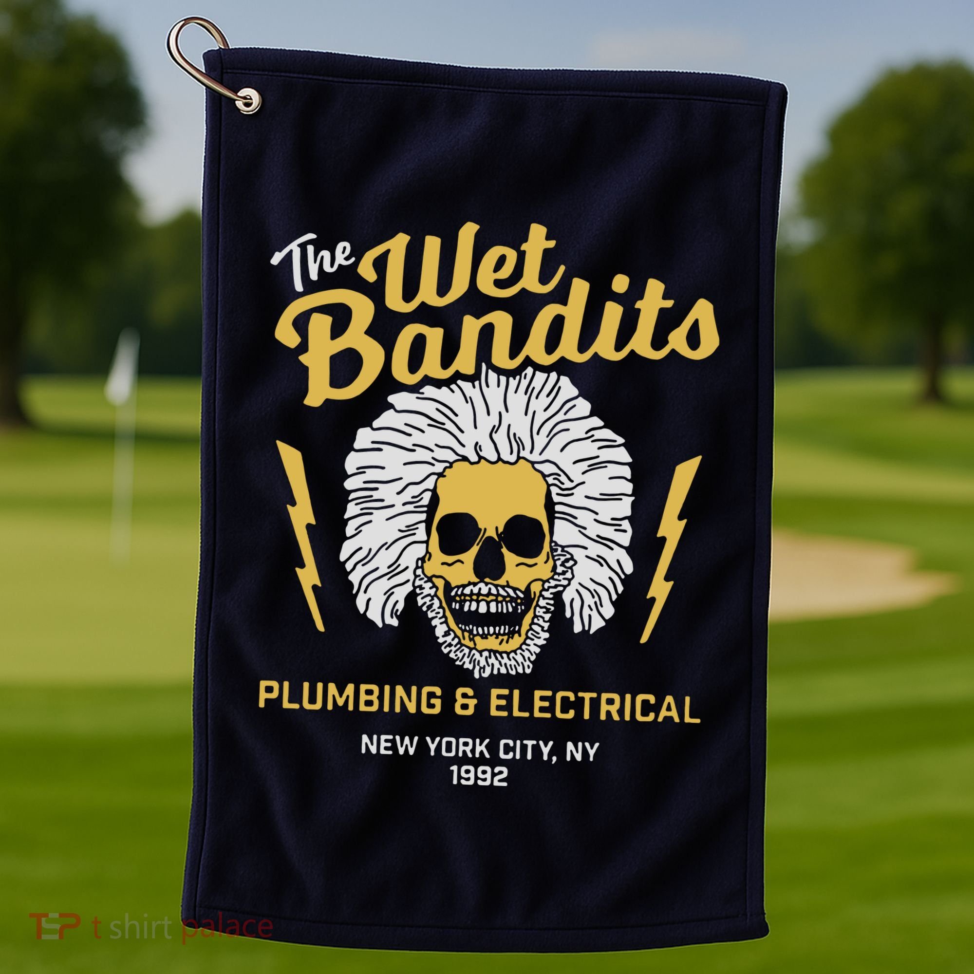 The Wet Bandits Funny Movie Golf Towel