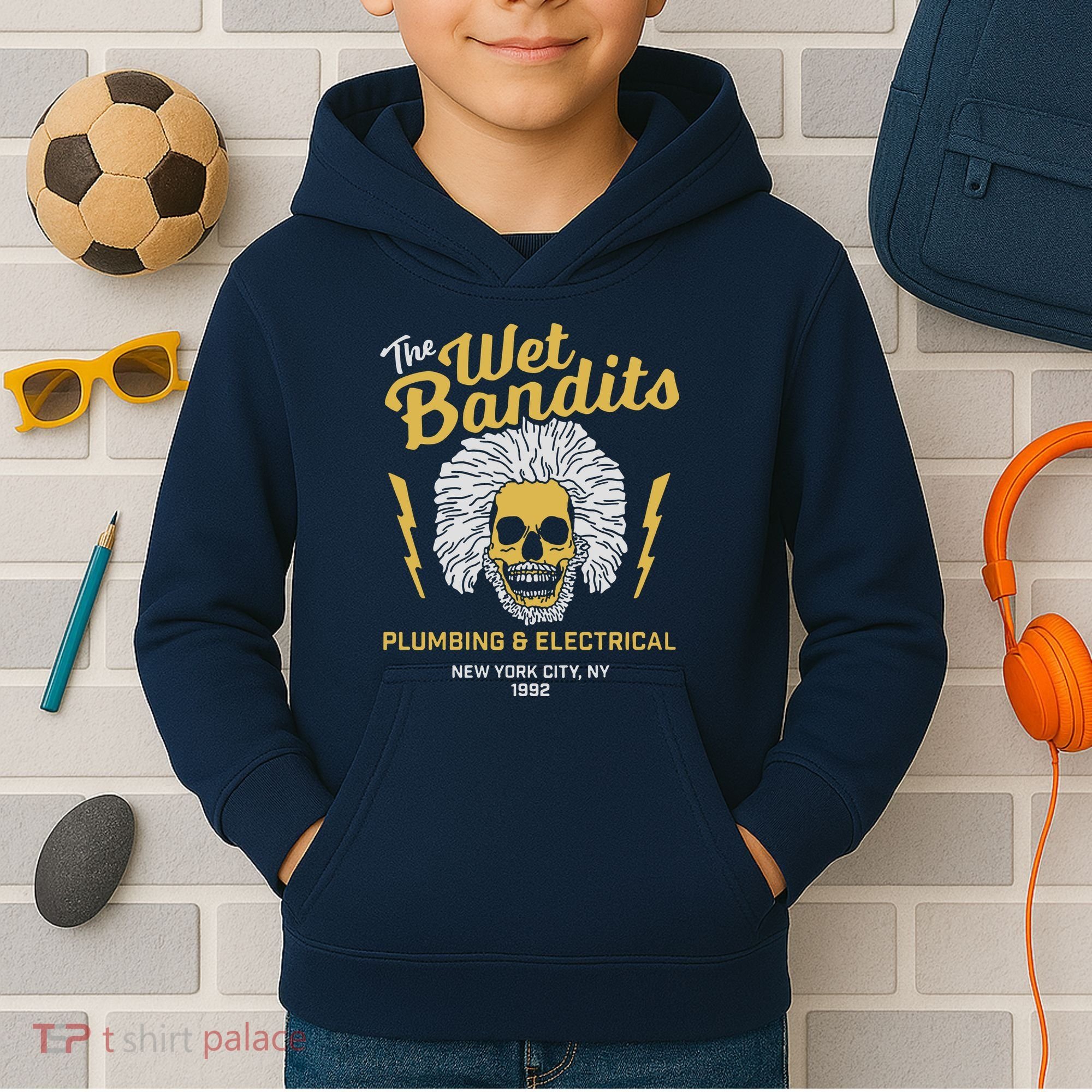The Wet Bandits Funny Movie Kids Hoodie