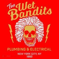 The Wet Bandits Funny Movie Santa Hat thumb 1