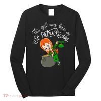 This Was Born On Saint Patrick's Day Birthday Long Sleeve Shirt thumb 0