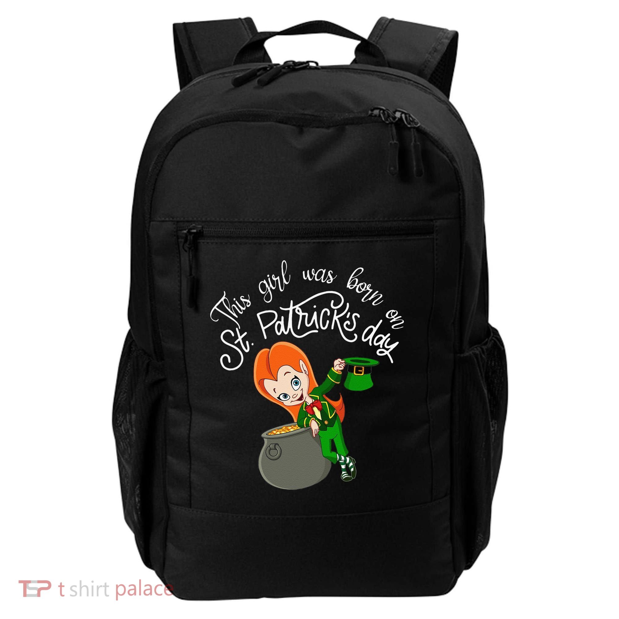 This Was Born On Saint Patrick's Day Birthday Backpack