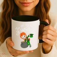 This Was Born On Saint Patrick's Day Birthday Coffee Mug thumb 3