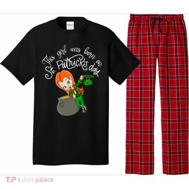 This Was Born On Saint Patrick's Day Birthday Pajama Set