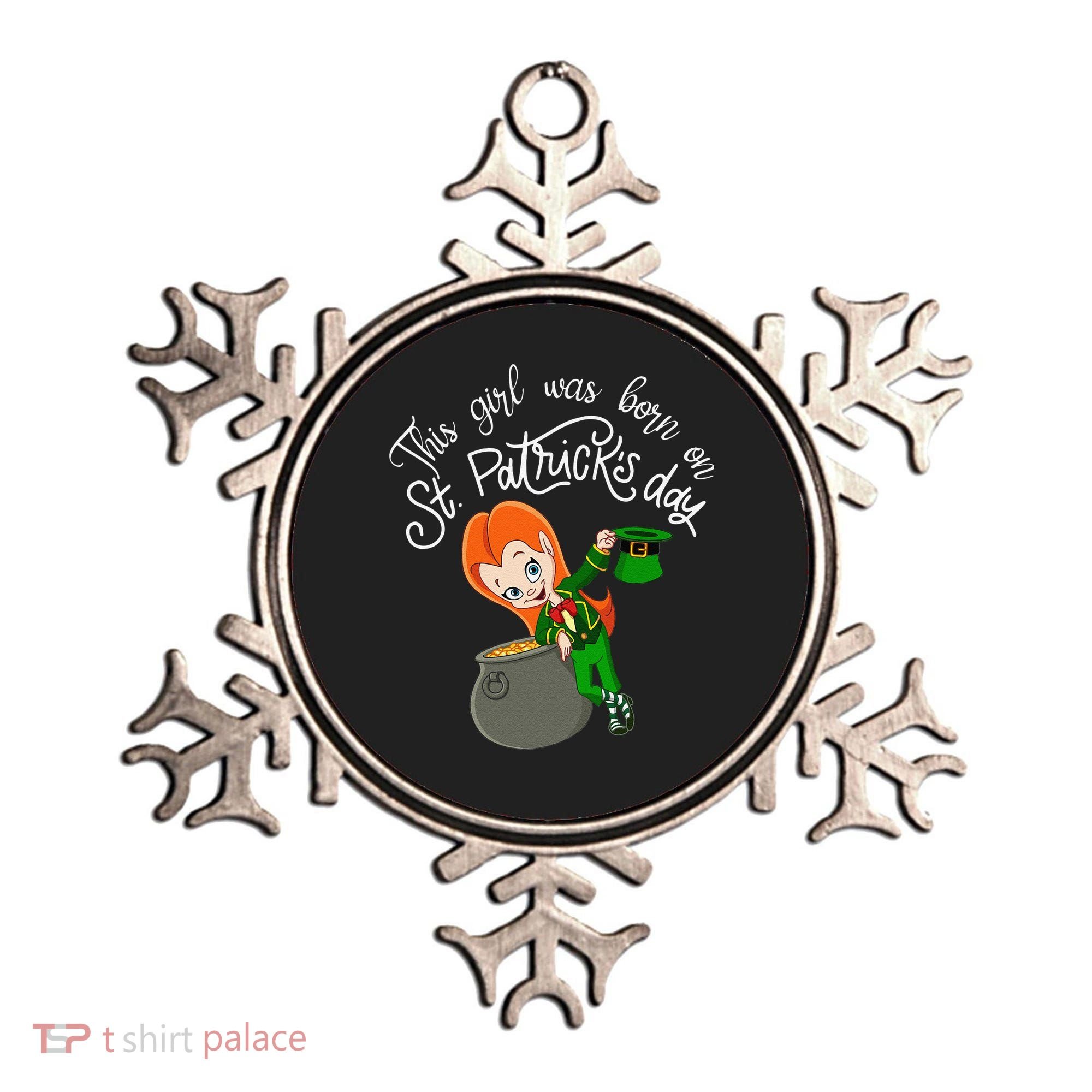 This Was Born On Saint Patrick's Day Birthday Ornament