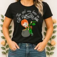 This Was Born On Saint Patrick's Day Birthday Women's T-Shirt thumb 2