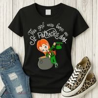 This Was Born On Saint Patrick's Day Birthday Women's T-Shirt thumb 3