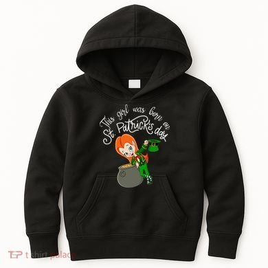 This Was Born On Saint Patrick's Day Birthday Kids Hoodie