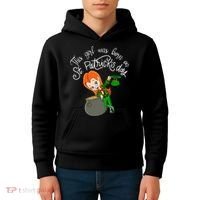 This Was Born On Saint Patrick's Day Birthday Kids Hoodie thumb 4