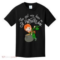 This Was Born On Saint Patrick's Day Birthday Kids T-Shirt thumb 0