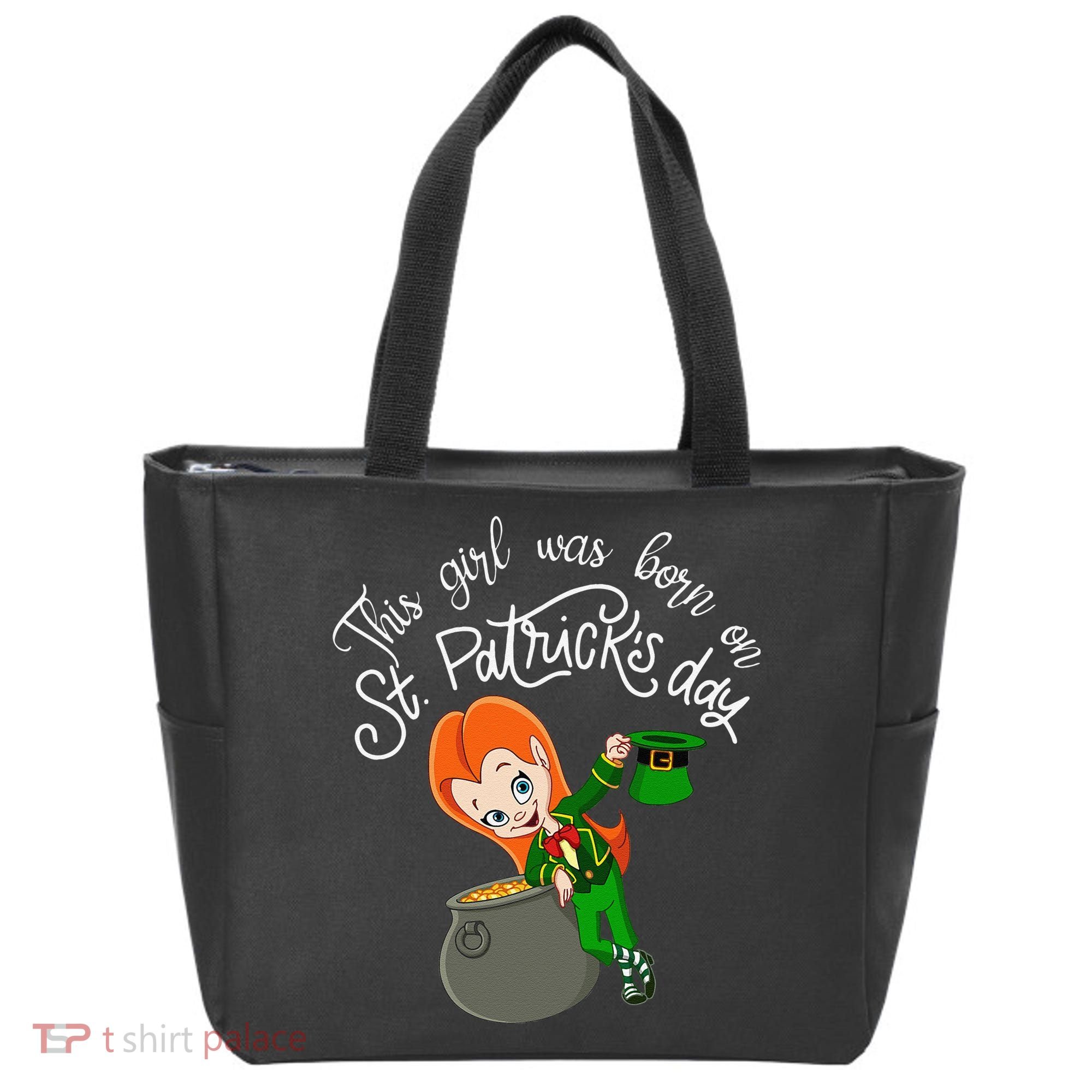 This Was Born On Saint Patrick's Day Birthday Tote Bag