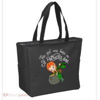 This Was Born On Saint Patrick's Day Birthday Tote Bag thumb 2