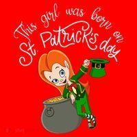 This Was Born On Saint Patrick's Day Birthday Santa Hat thumb 1