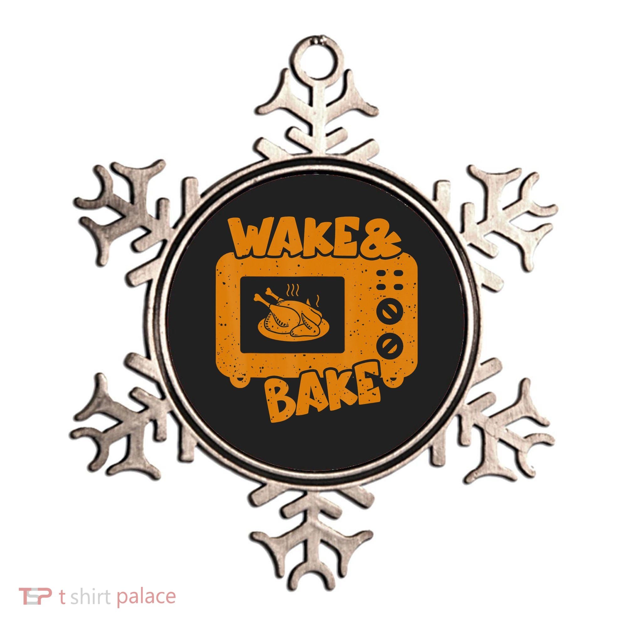 Turkey Wake Bake Feast Meal Dinner Thanksgiving Chef Ornament