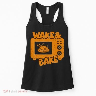 Turkey Wake Bake Feast Meal Dinner Thanksgiving Chef Women's Tank Top