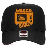 Turkey Wake Bake Feast Meal Dinner Thanksgiving Chef Hat thumb 0