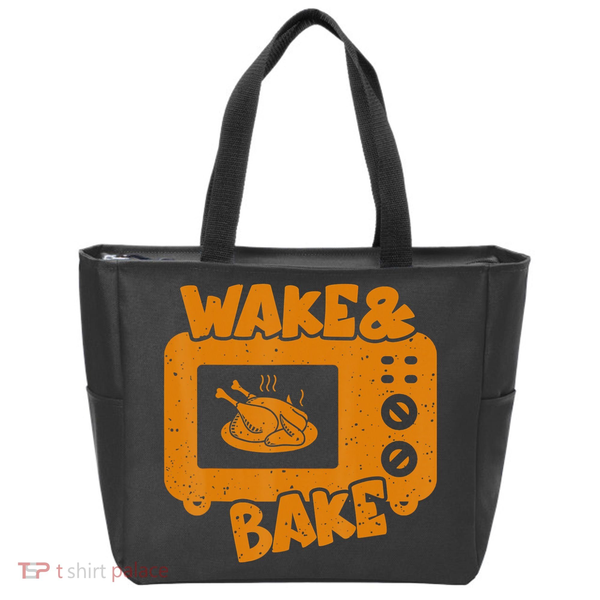 Turkey Wake Bake Feast Meal Dinner Thanksgiving Chef Tote Bag