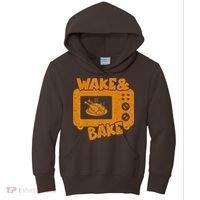 Turkey Wake Bake Feast Meal Dinner Thanksgiving Chef Kids Hoodie thumb 0