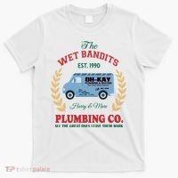 The Wet Bandits Est 1990 Plumbing Co Home Alone Christmas Xmas Holiday T-Shirt thumb 0