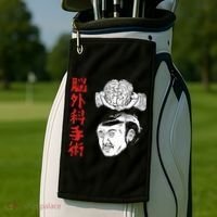 The Wrestler Brain Surgery Golf Towel thumb 2