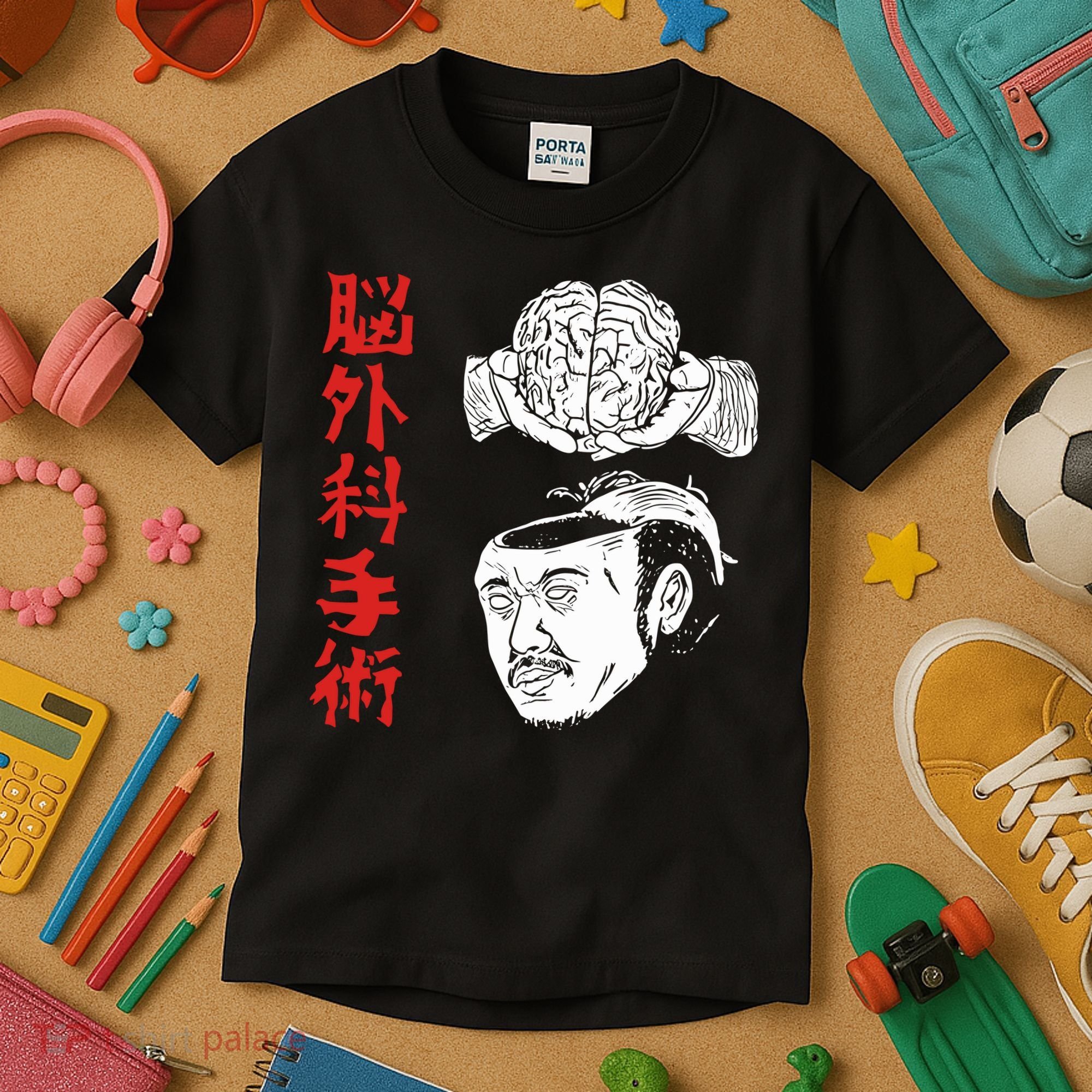 The Wrestler Brain Surgery Kids T-Shirt